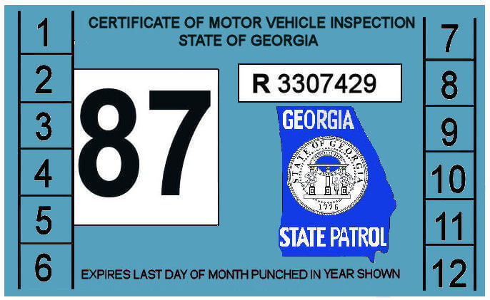 Georgia Inspection Sticker: Pass With Ease Georgia Inspection Sticker: Pass With Ease